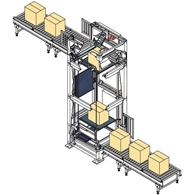 Z-type continuous elevator